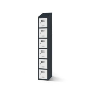 Fächerschrank mit Ladefunktion 6 Fächer 30