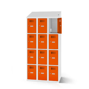 Fächerschrank mit Ladefunktion 12 Fächer 90