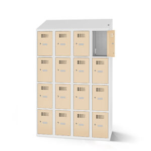 Fächerschrank mit Ladefunktion 16 Fächer 120