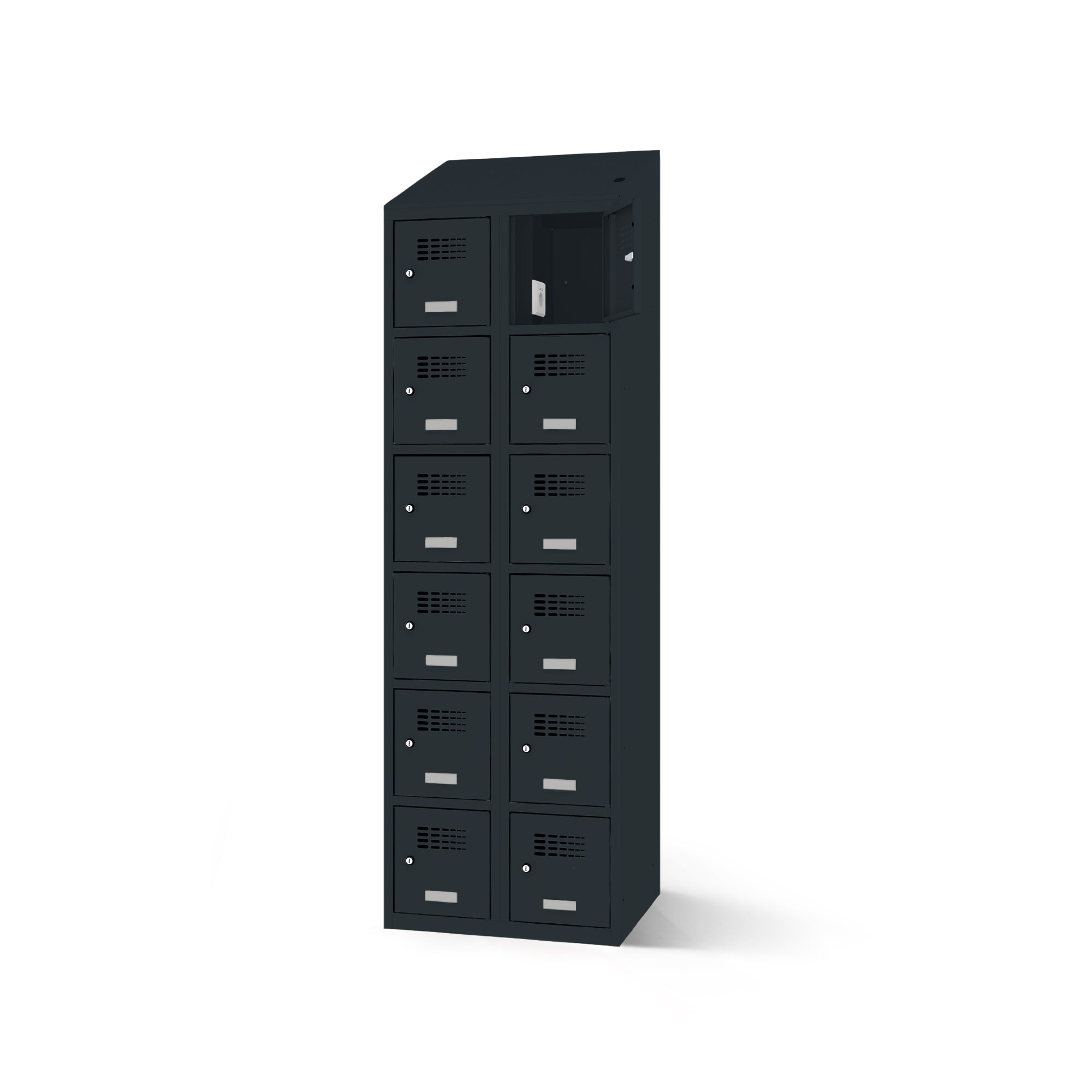 TOROBOX 2-spaltiger Lade-Fächerschrank – Bild 2
